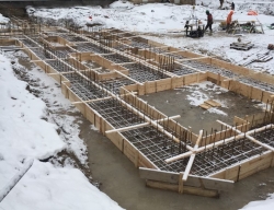 Commercial Foundations in Owen Sound by Hortons Concrete 